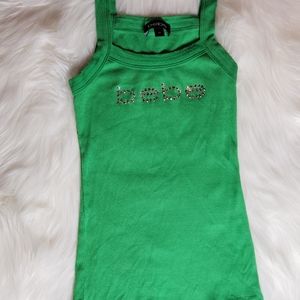 Bebe logo tank top